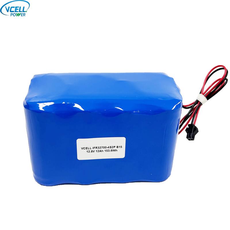 12,8 V 12 Ah oplaadbare LiFePO4-batterij