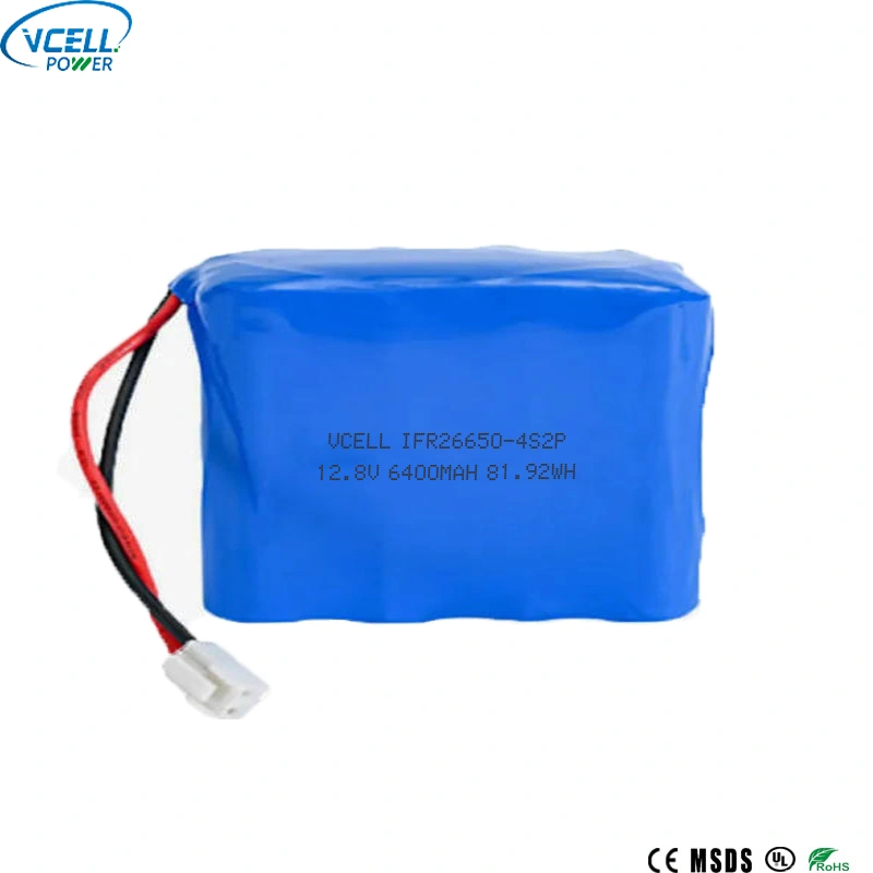 12,8 V 6400 mAh oplaadbare LiFePO4-batterij