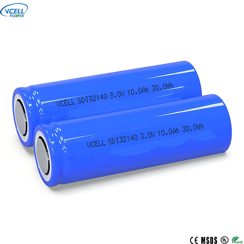 3,0 V 10 Ah 32140 cilindrische natriumionbatterij