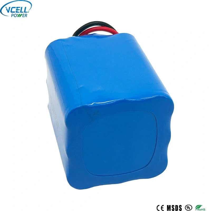 9,6 V 6000 mAh IFR18650 LiFePo4-batterijpakket
